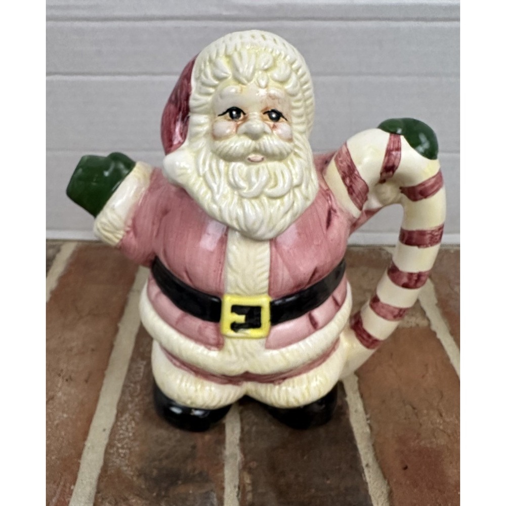 Vintage 1992 Santa Claus Tea Pot Albert Price Spirit Of Christmas Holiday Decor